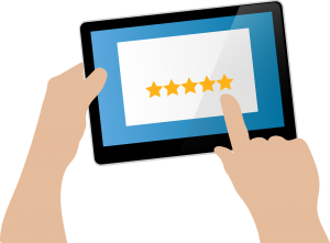 Online reviews affect search